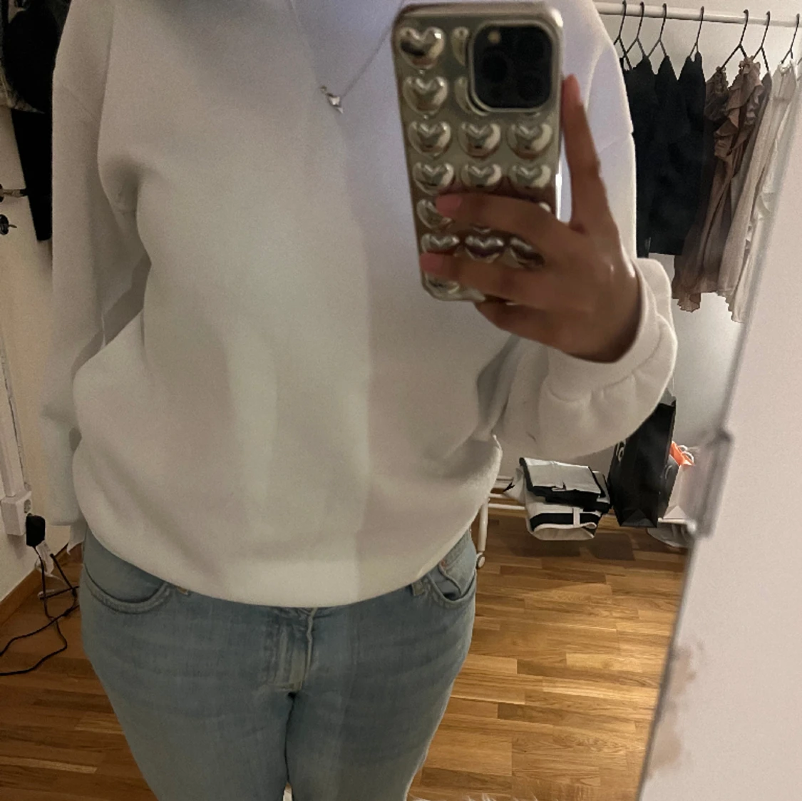 oversized hoodtröja