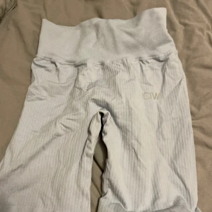 Blåa träningshorts - Bra skick, sann i storlek, formar kroppen bra!