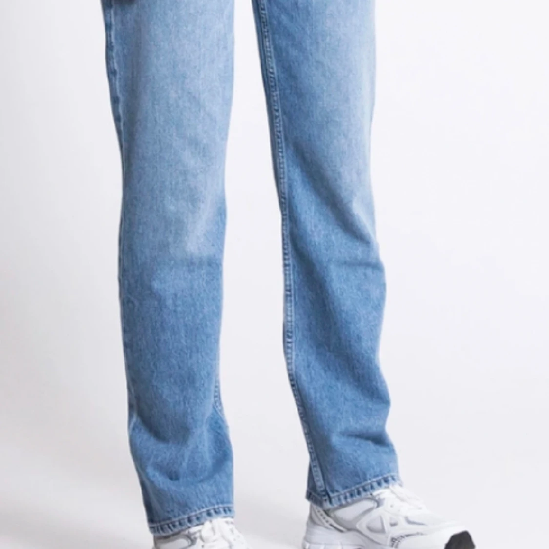 Blåa low waist jeans - 91