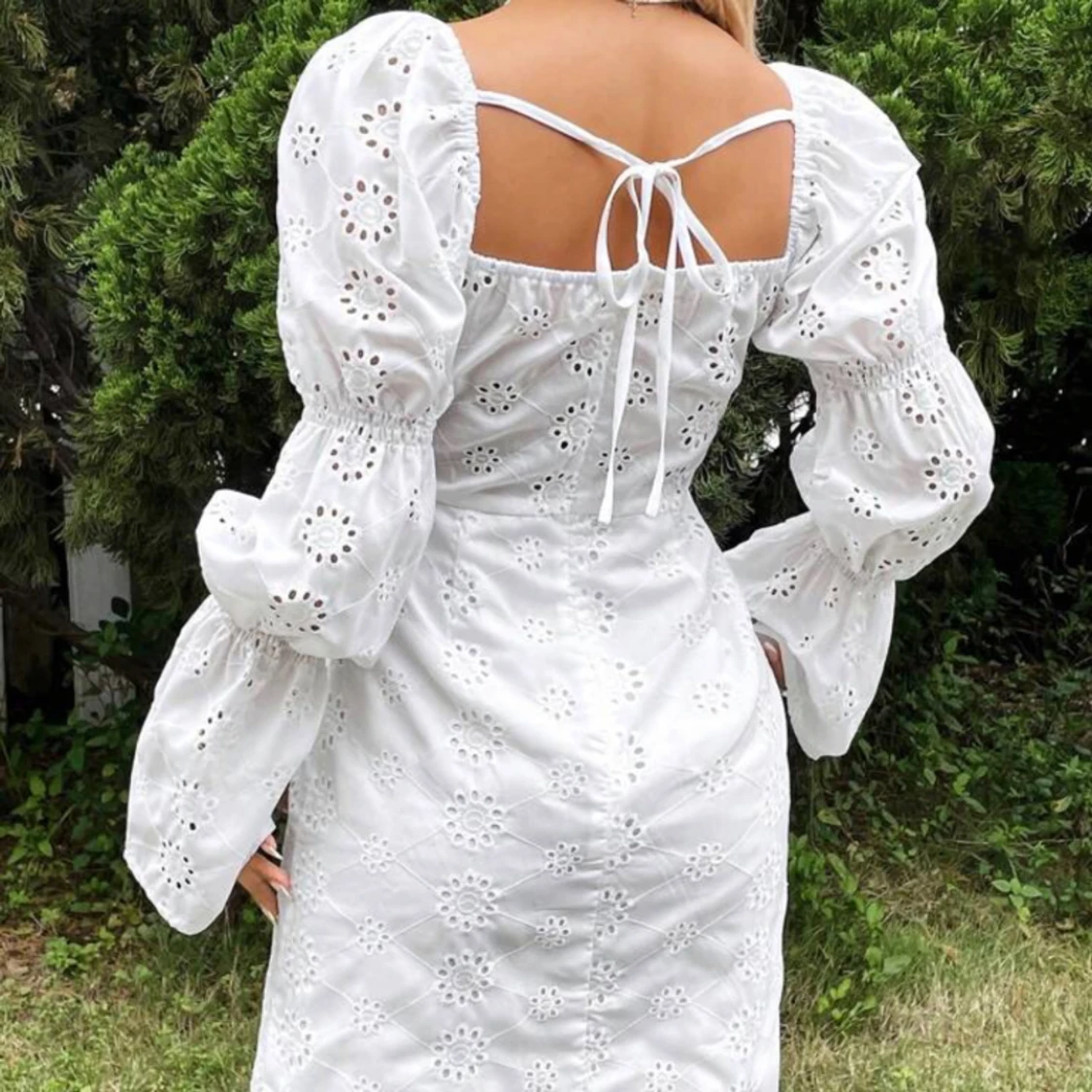 Vitt Klänning  - 90