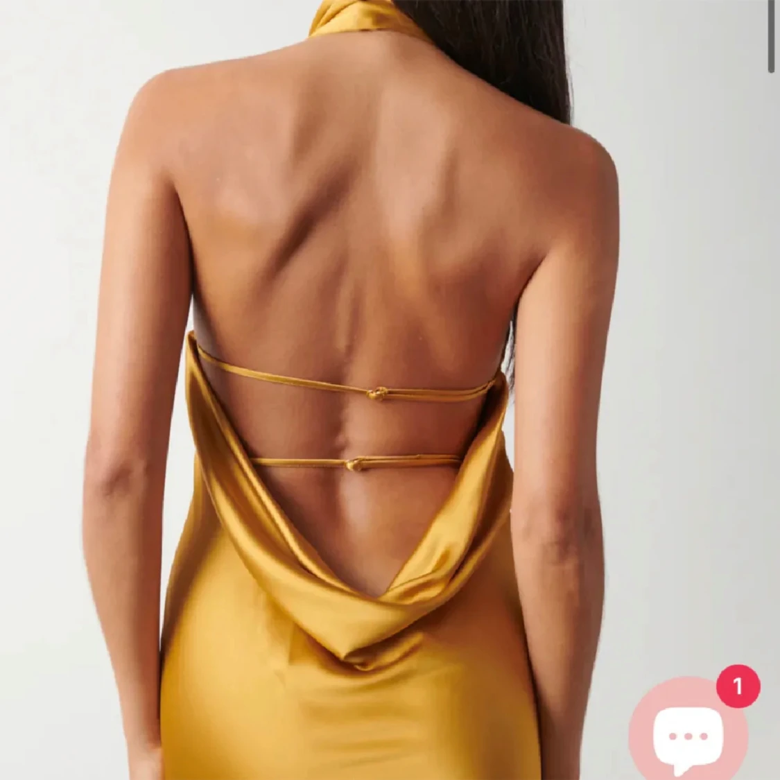 Gul balklänning  - 90