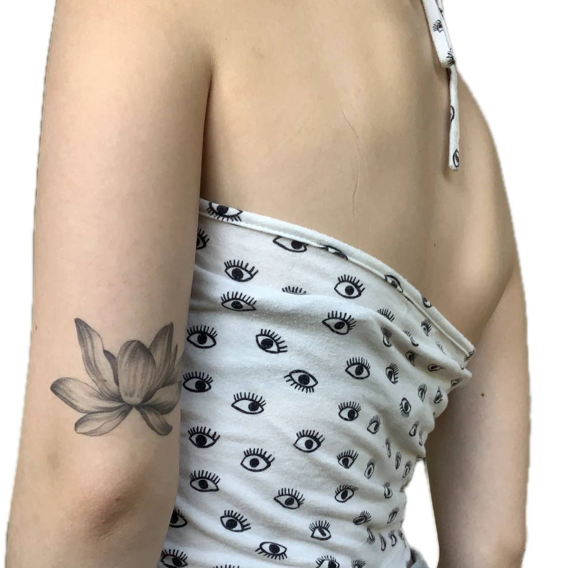 Halterneck topp - 90