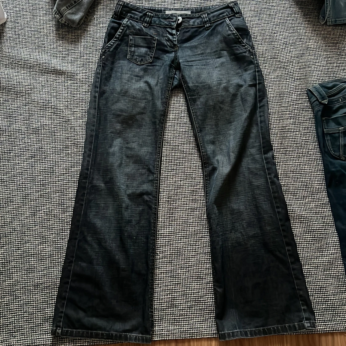 Lågmidjade jeans