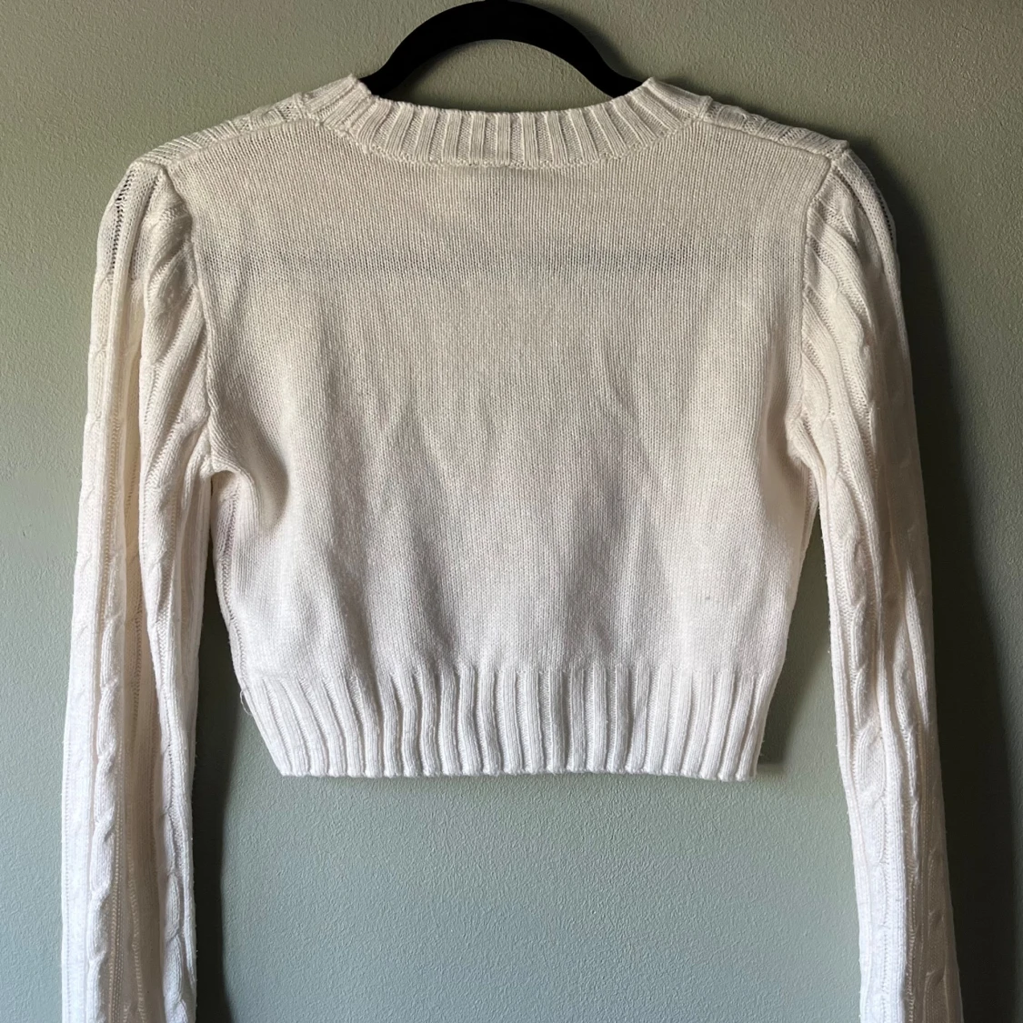 XS Kort stickad tröja  - 90