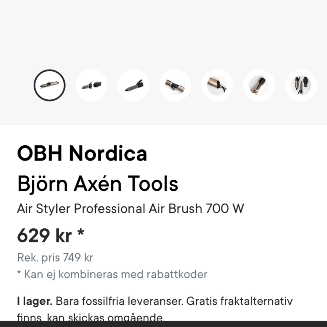 Björn Axén värmeborste - 90