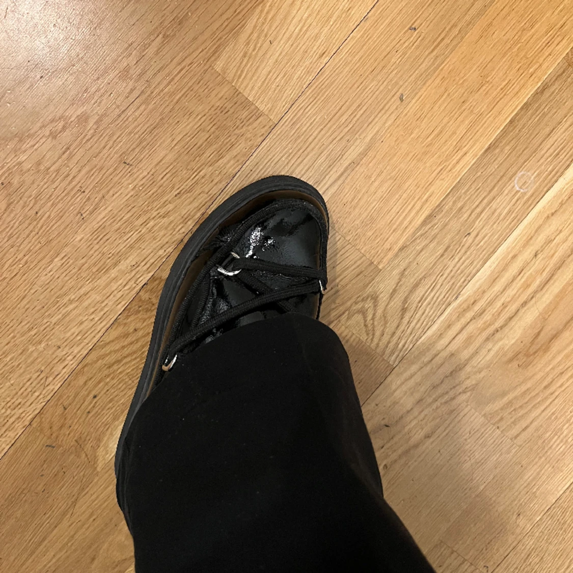 Inuikii Full Leather Naplack Wedge - 90