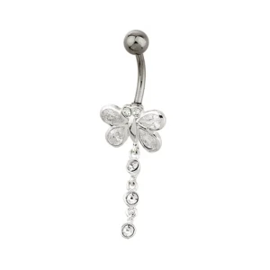 Navel piercing i äkta silver - Super gullig navel piercing i äkta silver från Guldfynd. Helt oanvänd🤍 