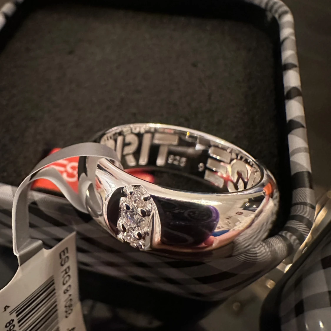 Rea  silver ring (SPIRIT)  - 90