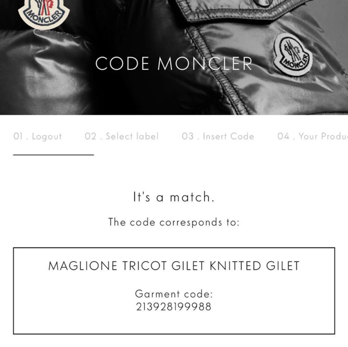 Moncler väst - 2