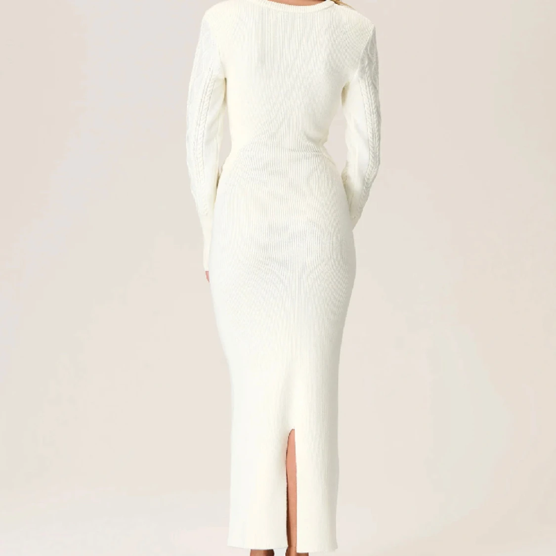 Stickad klänning - 90