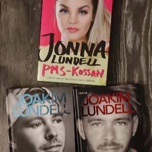 Säljer dessa 3 böcker. Du är inte ensam av Joakim Lundell är singerad (liten skada på framsidan) 150 för alla, annars 75/st