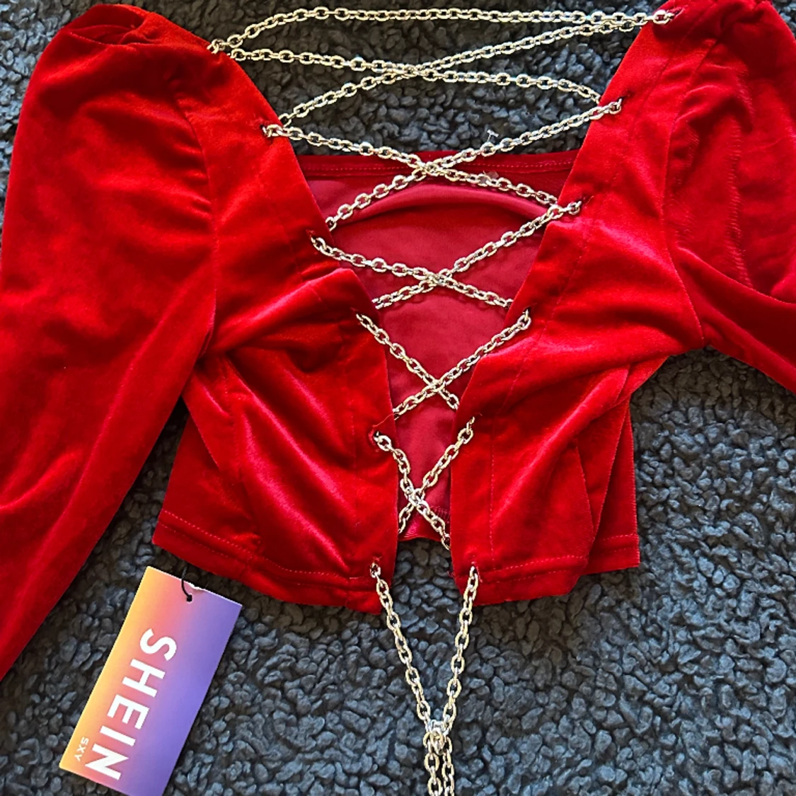 Topp med öppen rygg - 91