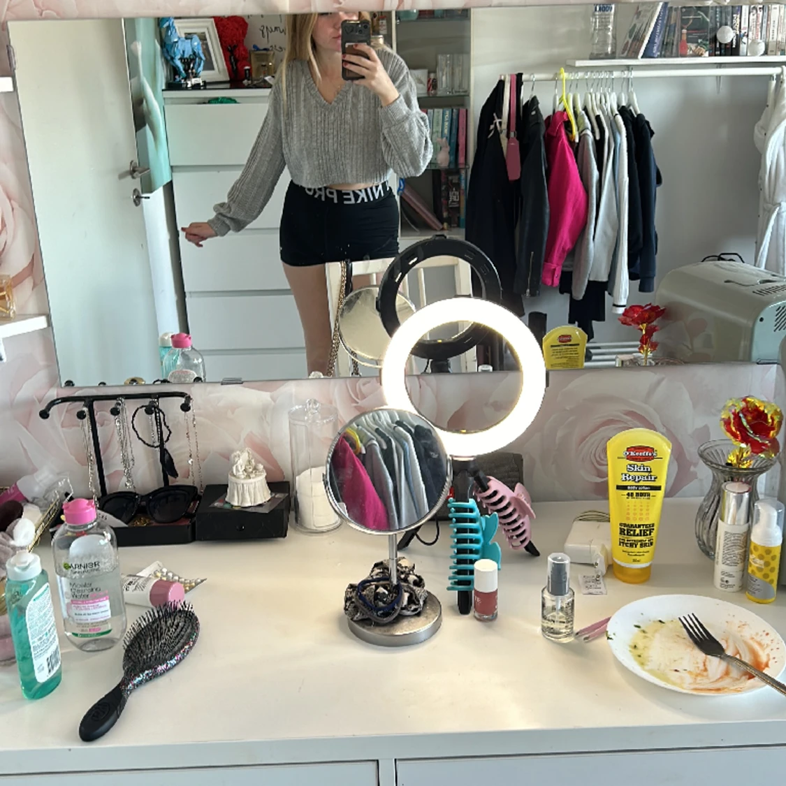 Grå magtröja  - 90