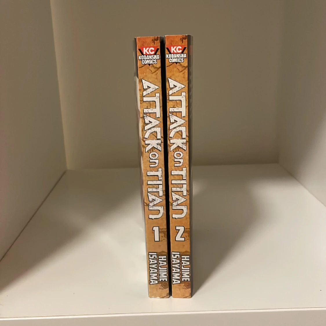 Attack on titan vol. 1-2