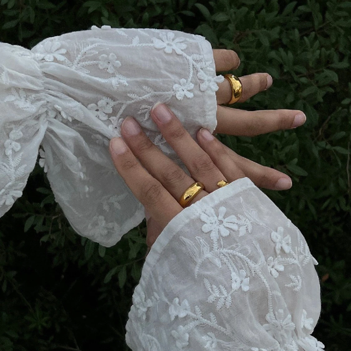 Nakd vit klänning - 90