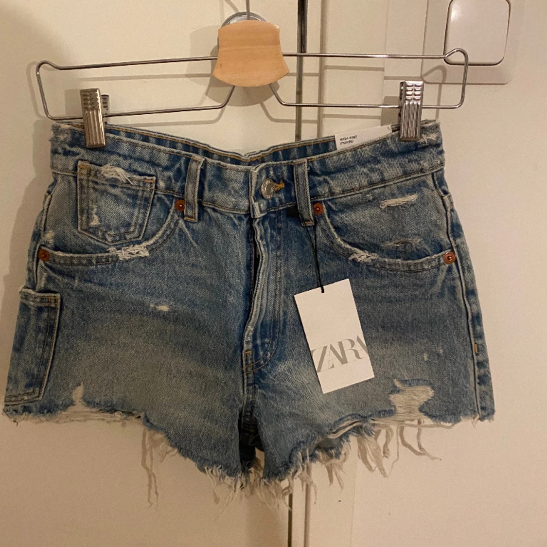 zara jeans shorts - 91