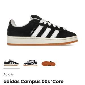 Säljer nu mina Adidas campus i nyskick, använda fåtal gånger och säljer på grund av att jag inte får användning för dom tyvärr 