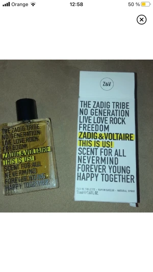 Zadig Parfym - Helt ny bara ”provsprayat” this is us