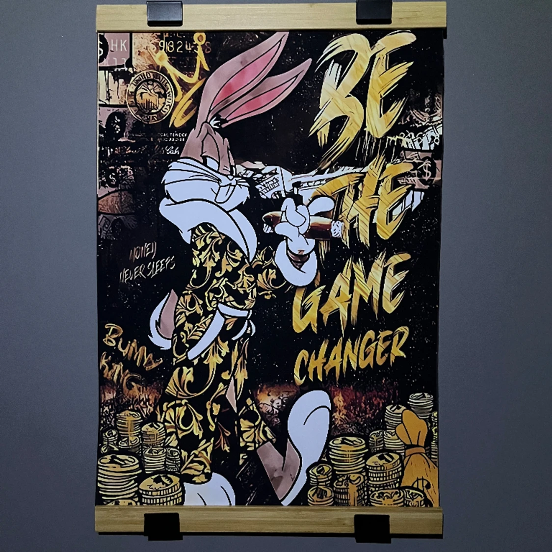 Poster med Snurre sprätt motiv - 90