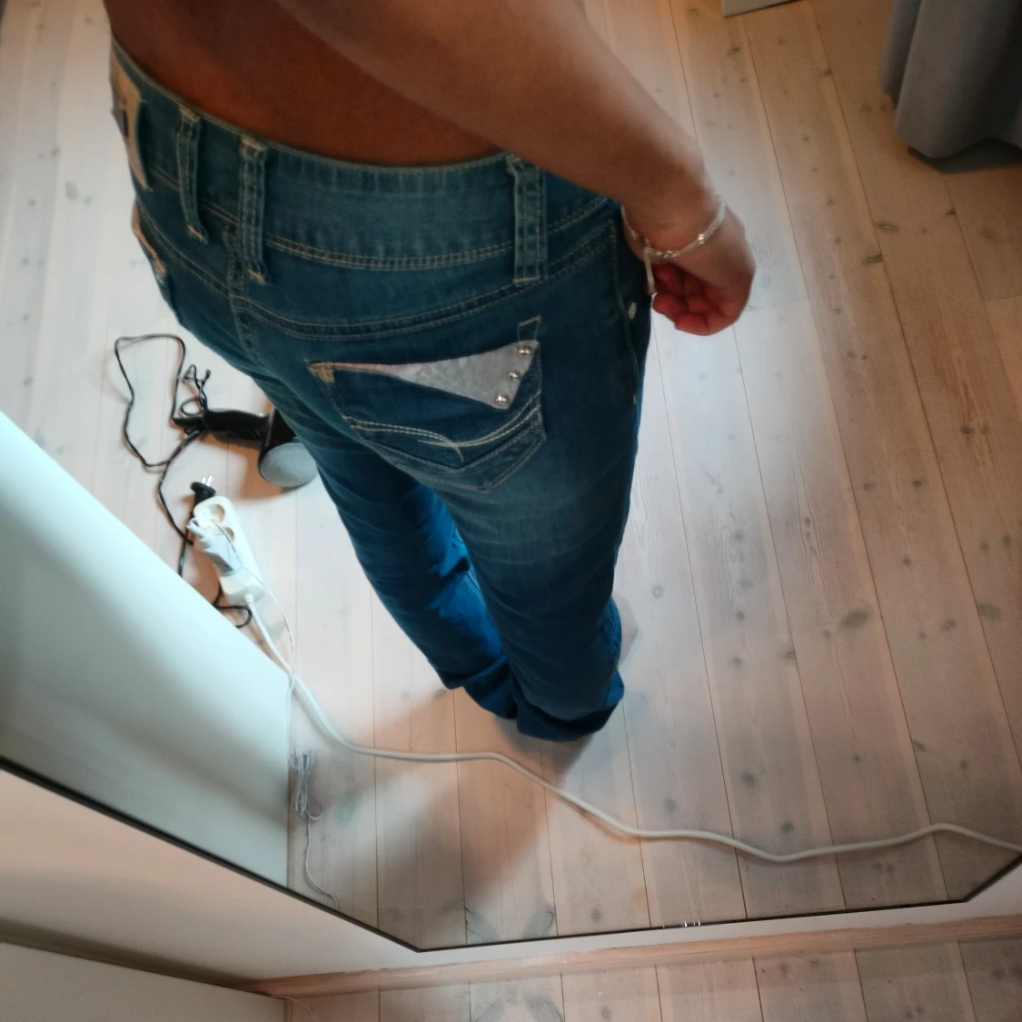 Lågmidjade jeans - 92