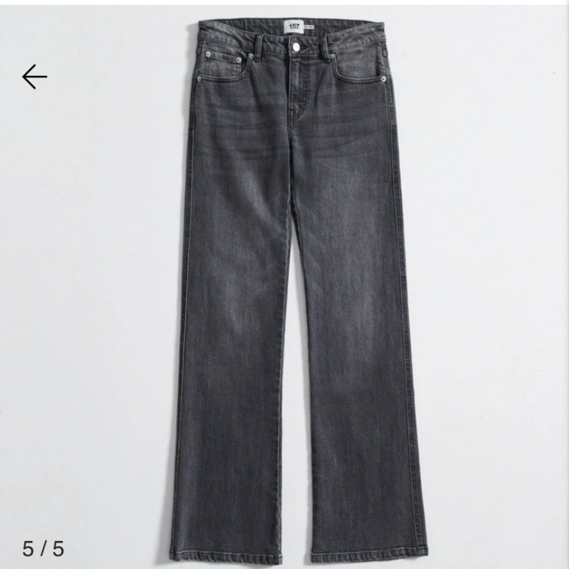 Grå Bootcut jeans 