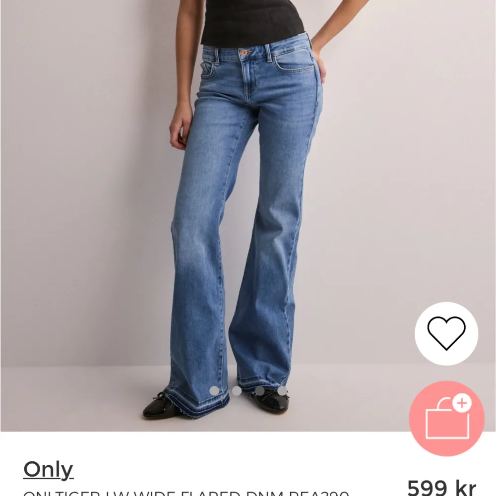 Säljer detta för en hundring billigare än orginalpriset för att jag fick hem dom igår hem kände i efterhand att det är en storlek förstora, men så så snygga, storlek 30/32 aka 40. Jeans & Byxor.