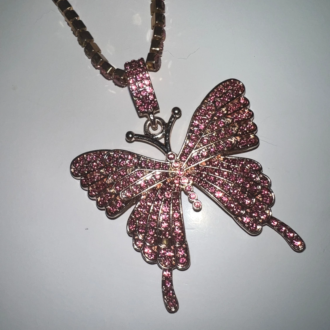Butterfly necklace - 90