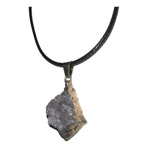 Purple stone  - Handmade necklace