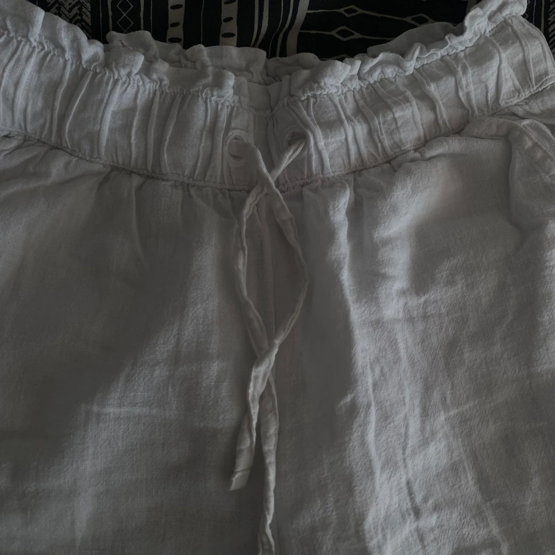 Linnebyxor vita  - 91