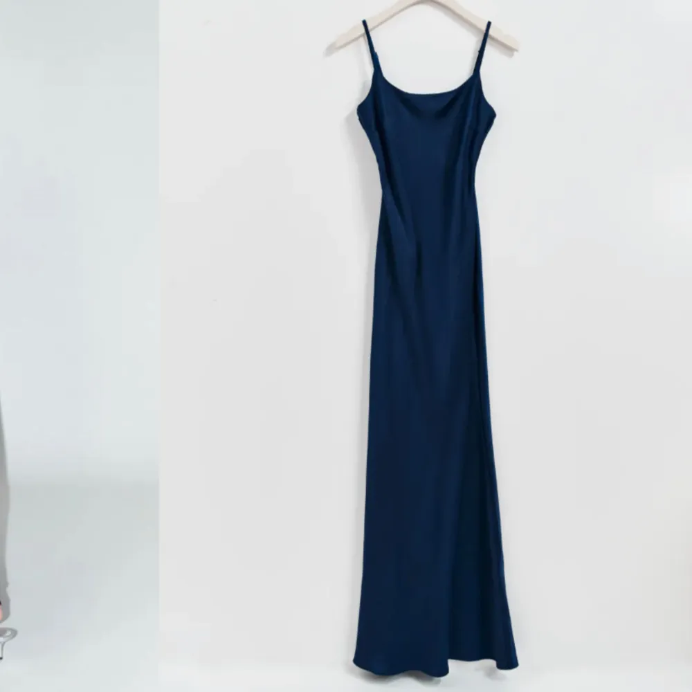 Superfin blå klänning, perfekt till balen! Den är köpt från Gina tricot där den nu är slutsåld💓. Klänningar.