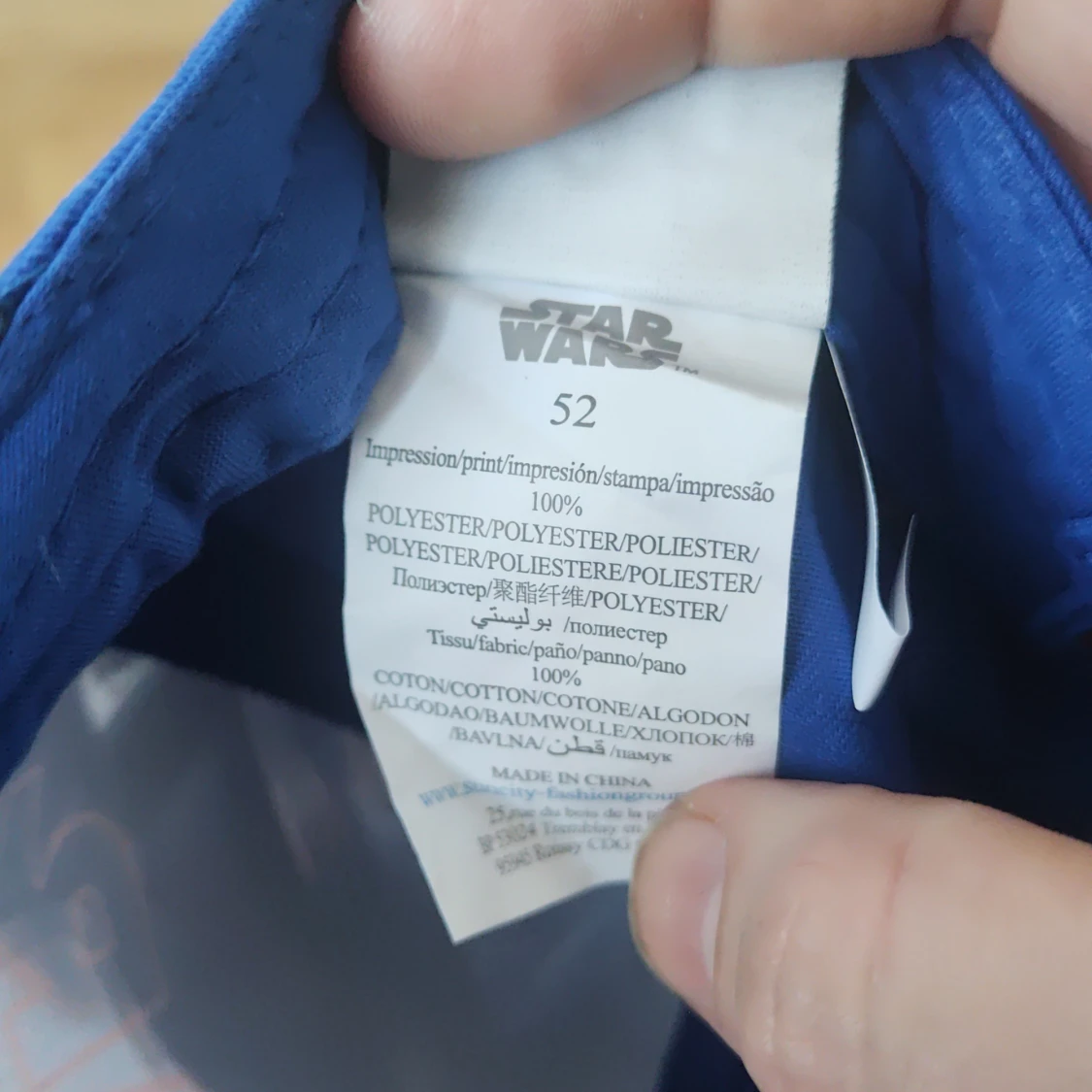 Ny Barn star wars keps storlek 52 - 91