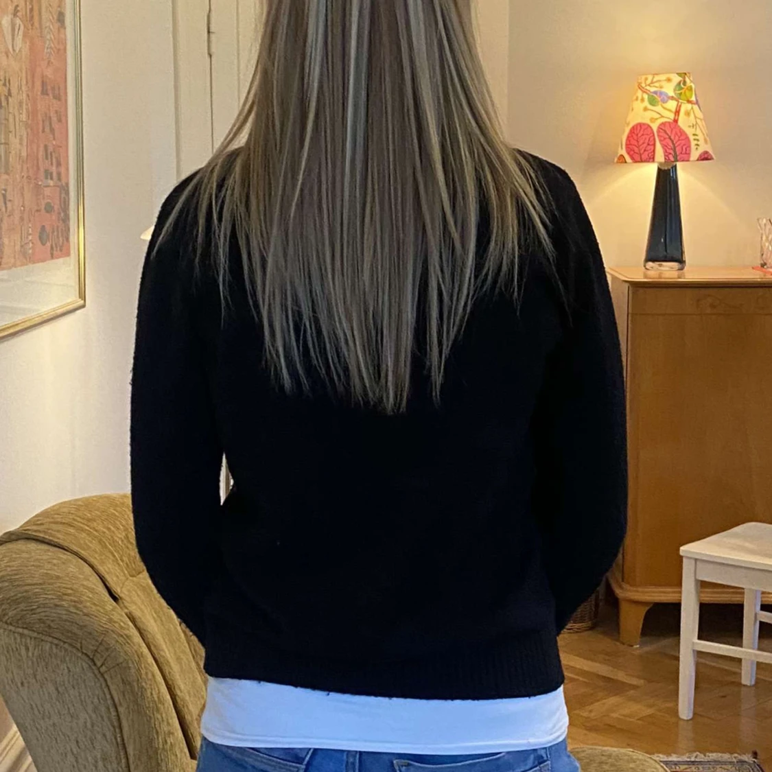 Jättesöt stickad tröja - 90