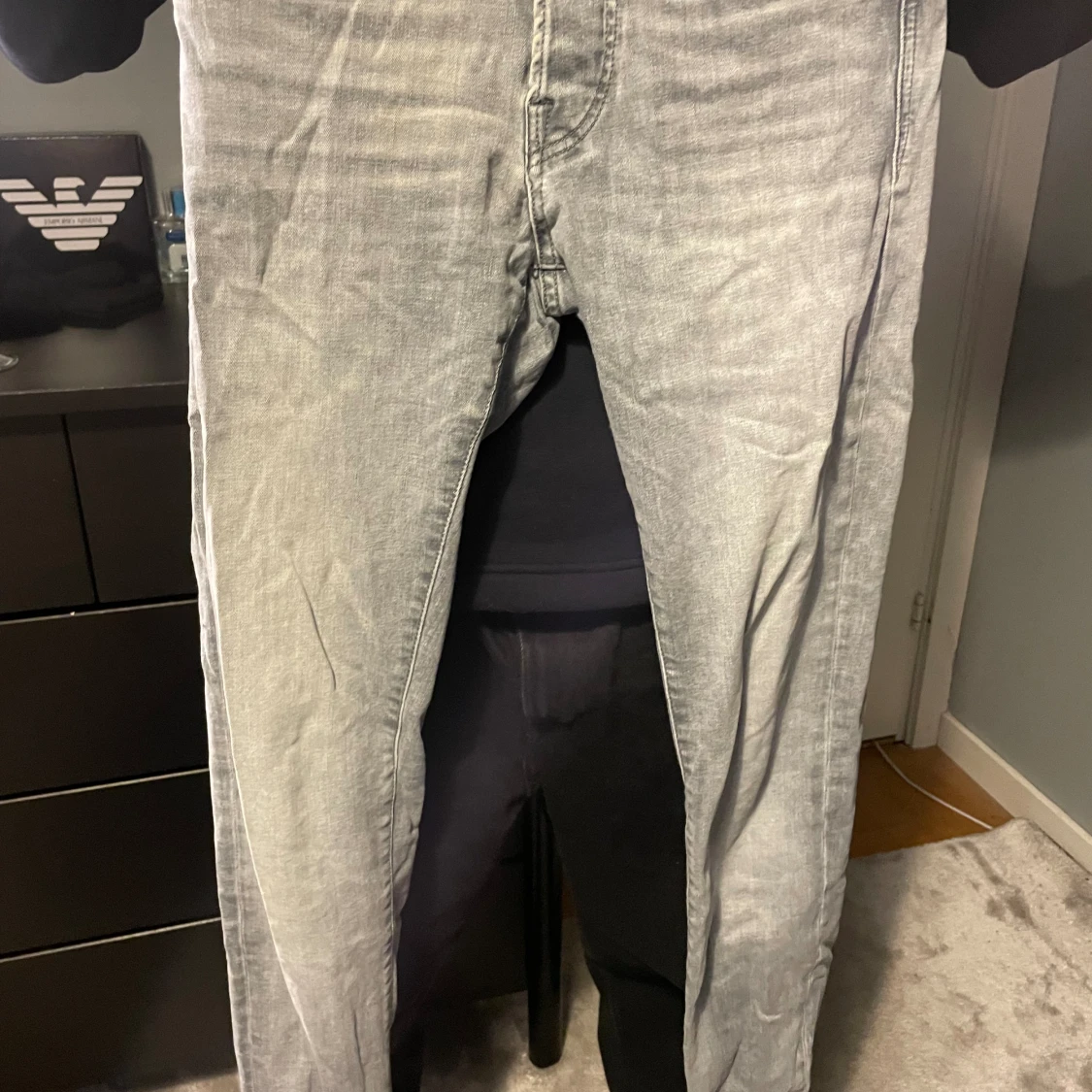 Gråa Jack & Jones jeans
