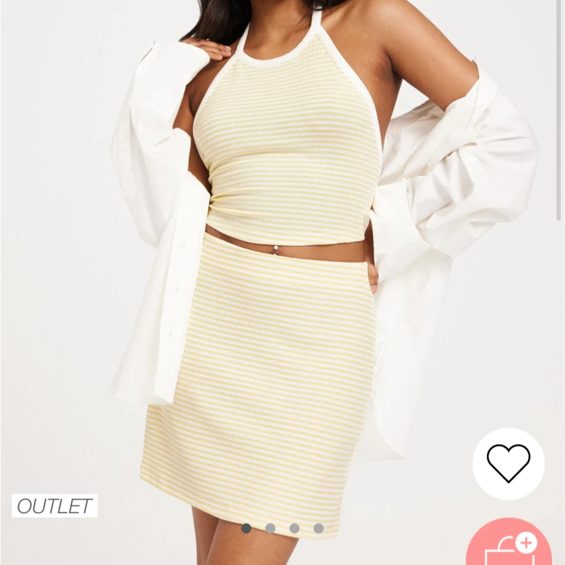 Gullig topp ifrån nelly 💛 - 90