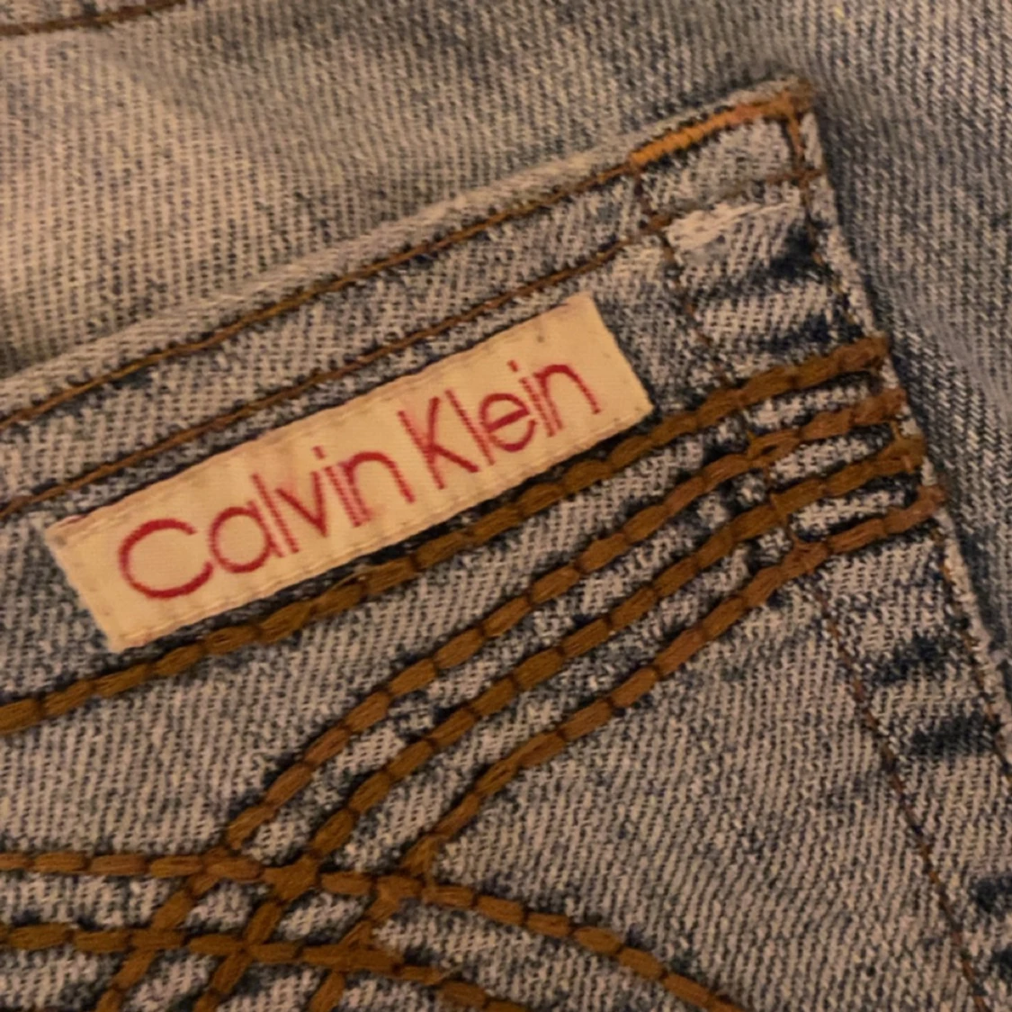 Lågmidjade bootcut jeans - 92