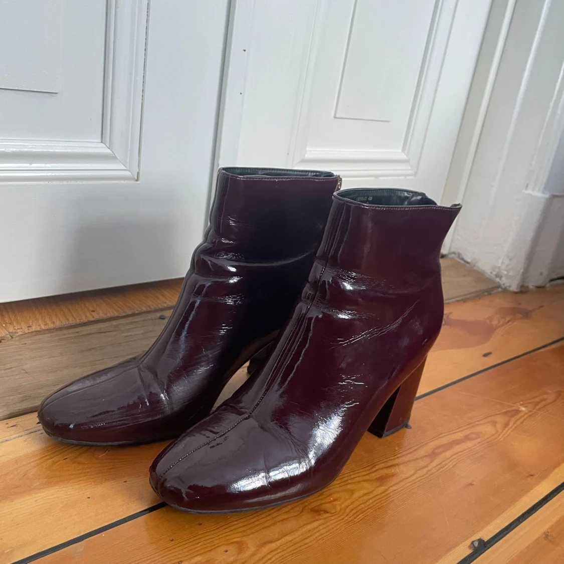 Vinröda boots - 90