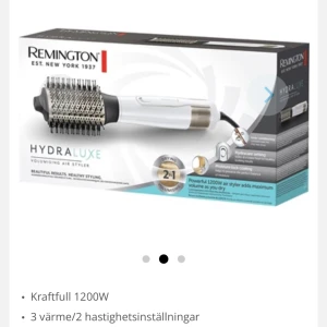 Varmluftsborste - Använd fåtal gånger , köpt på Åhléns för ett tag sedan. Fungerar perfekt och ger fin volym , köptes för 599kr 