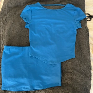 Blått set - Blått set från shein i storlek xs, använt fåtal gånger 💙