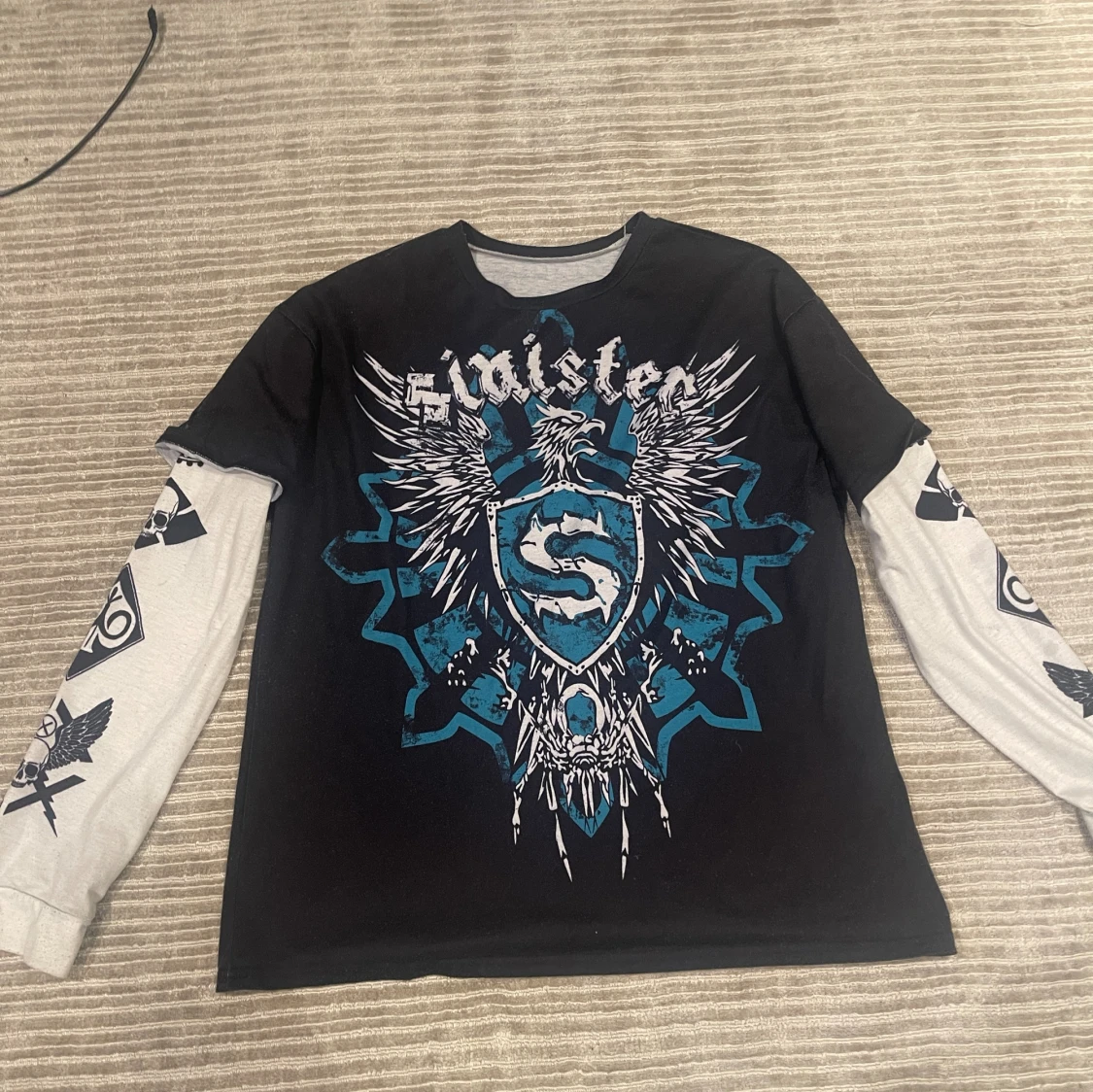 long sleeve fet tröja  - 90