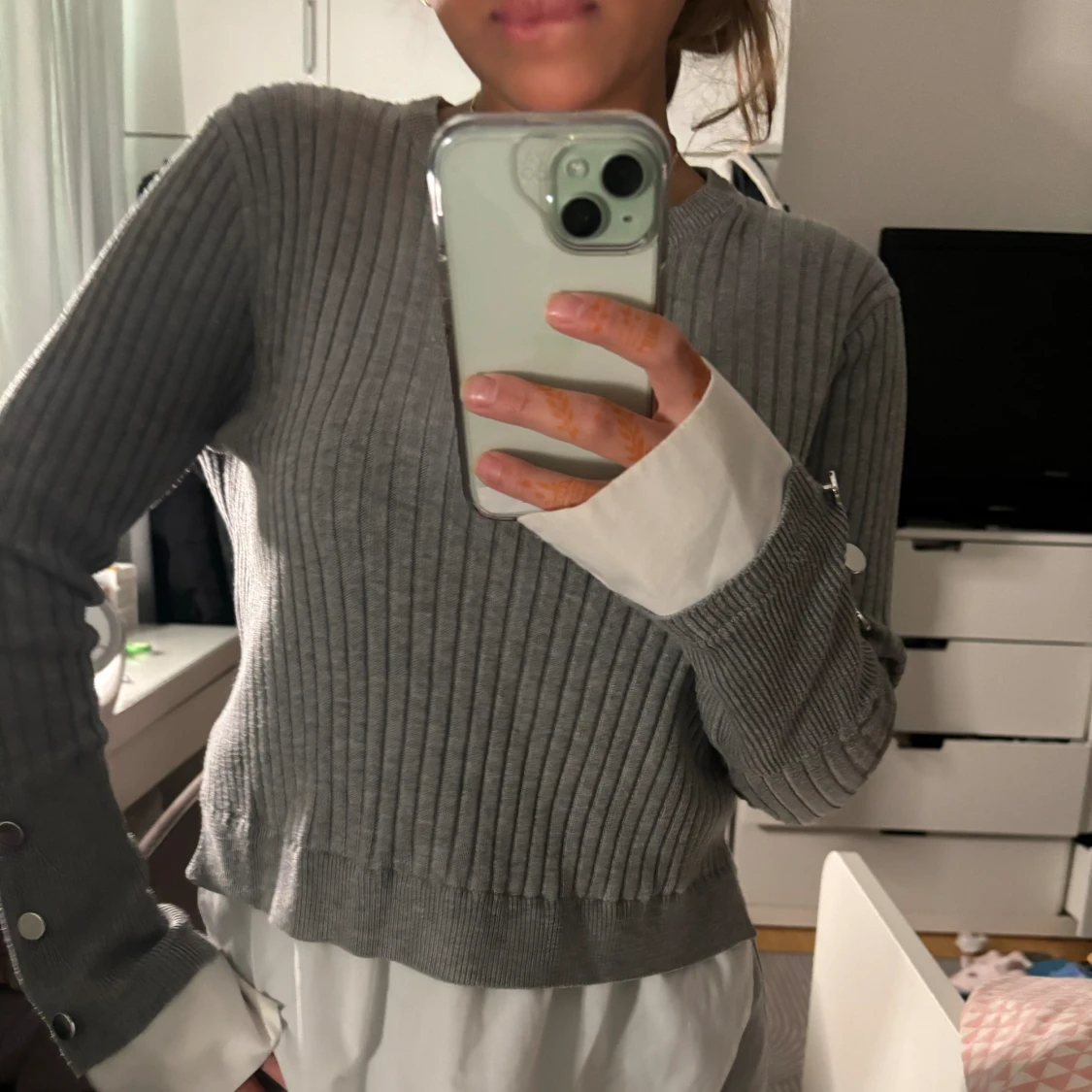 Tröja med underskjorta