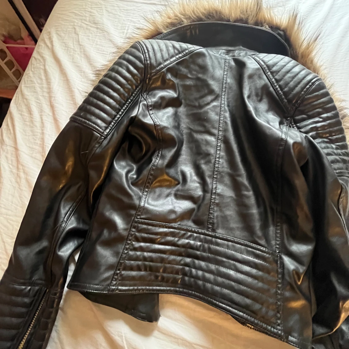 Päls skin jacka  - 91