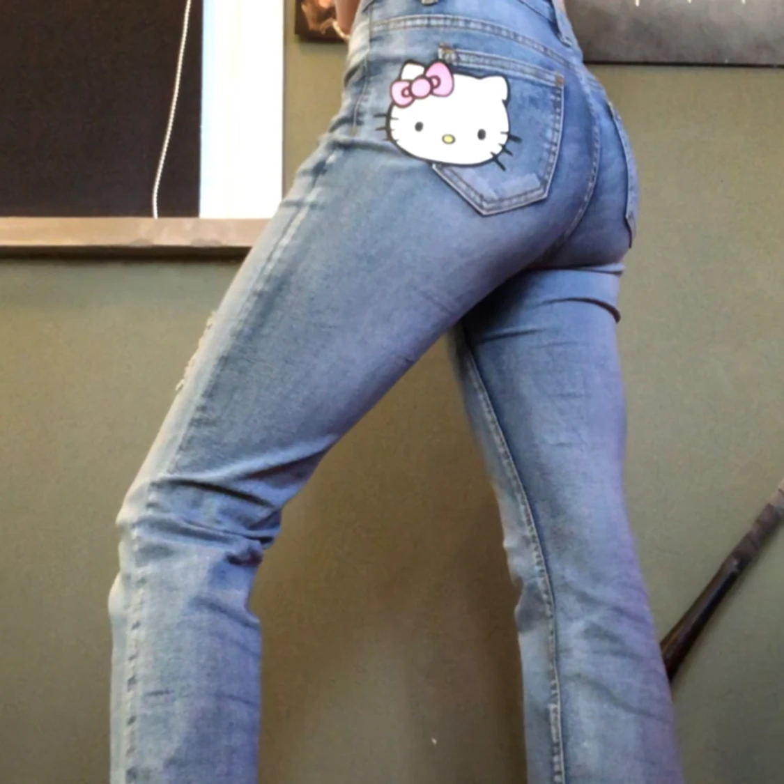 Hellokitty flared jeans  - 90