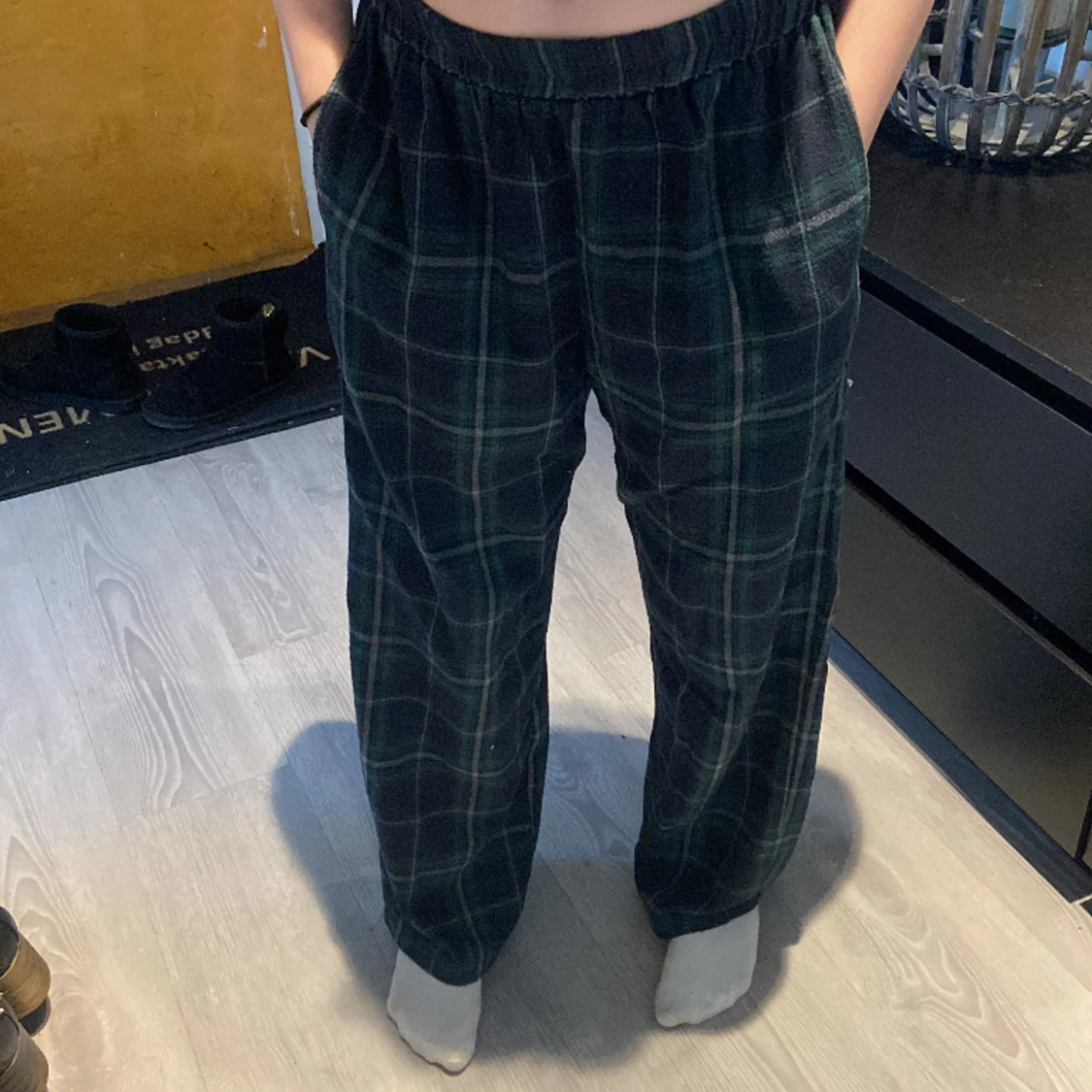 Gröna pyjamasbyxor  - 90