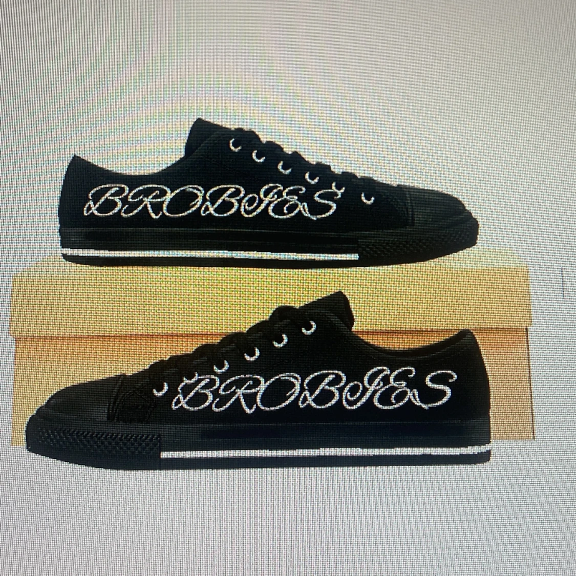 Black brobies skor  - 90