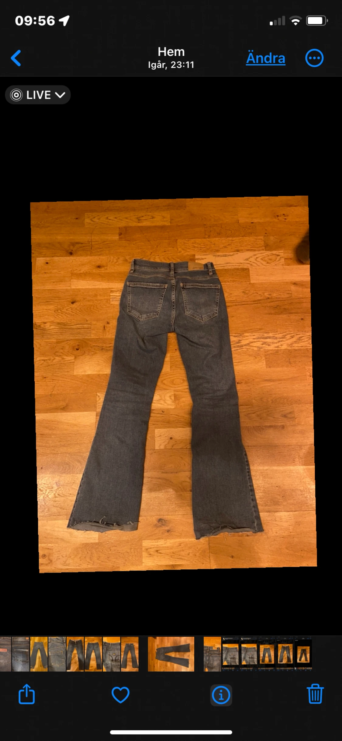 Bootcut jeans - 90