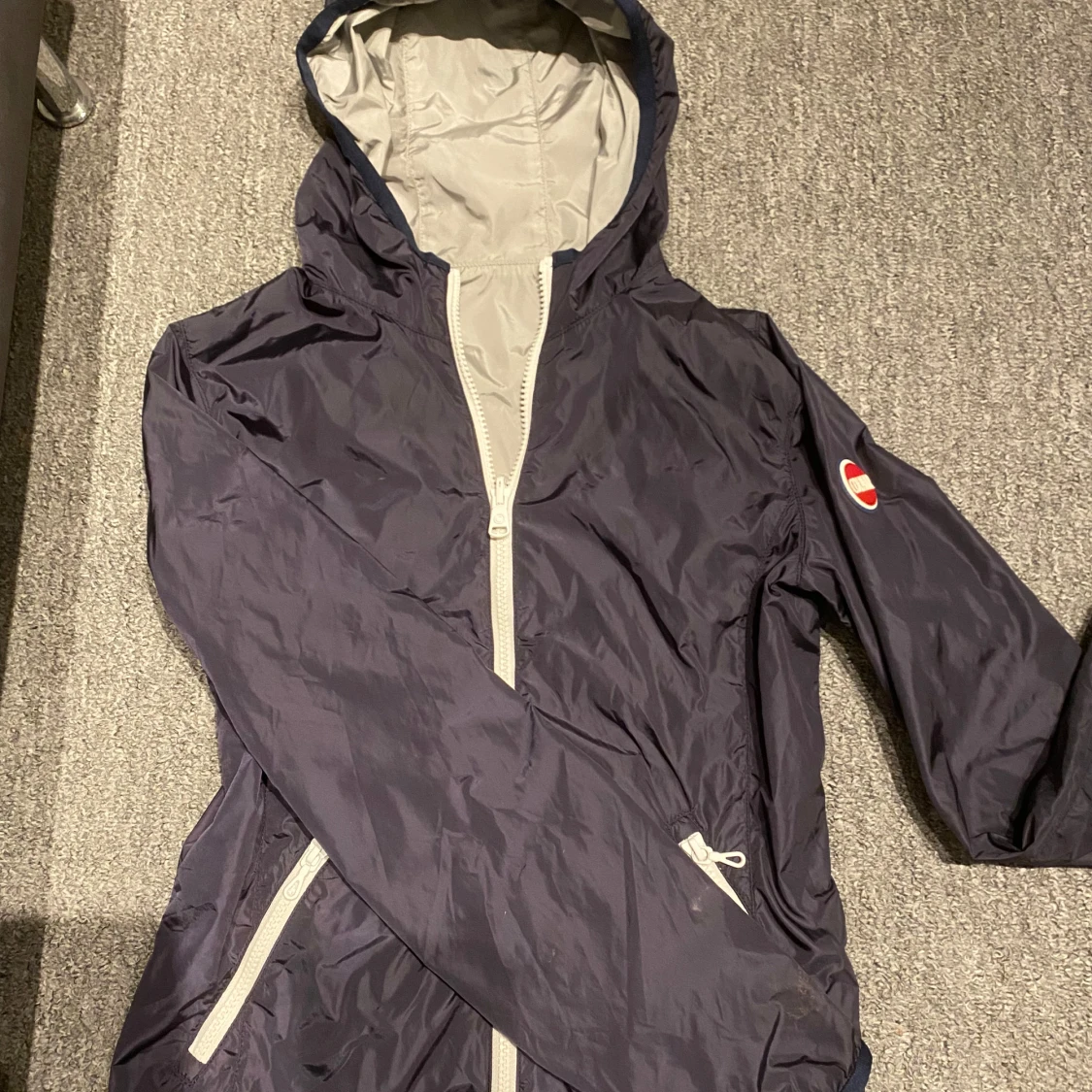 Colmar vindjacka i grått och blått - 2