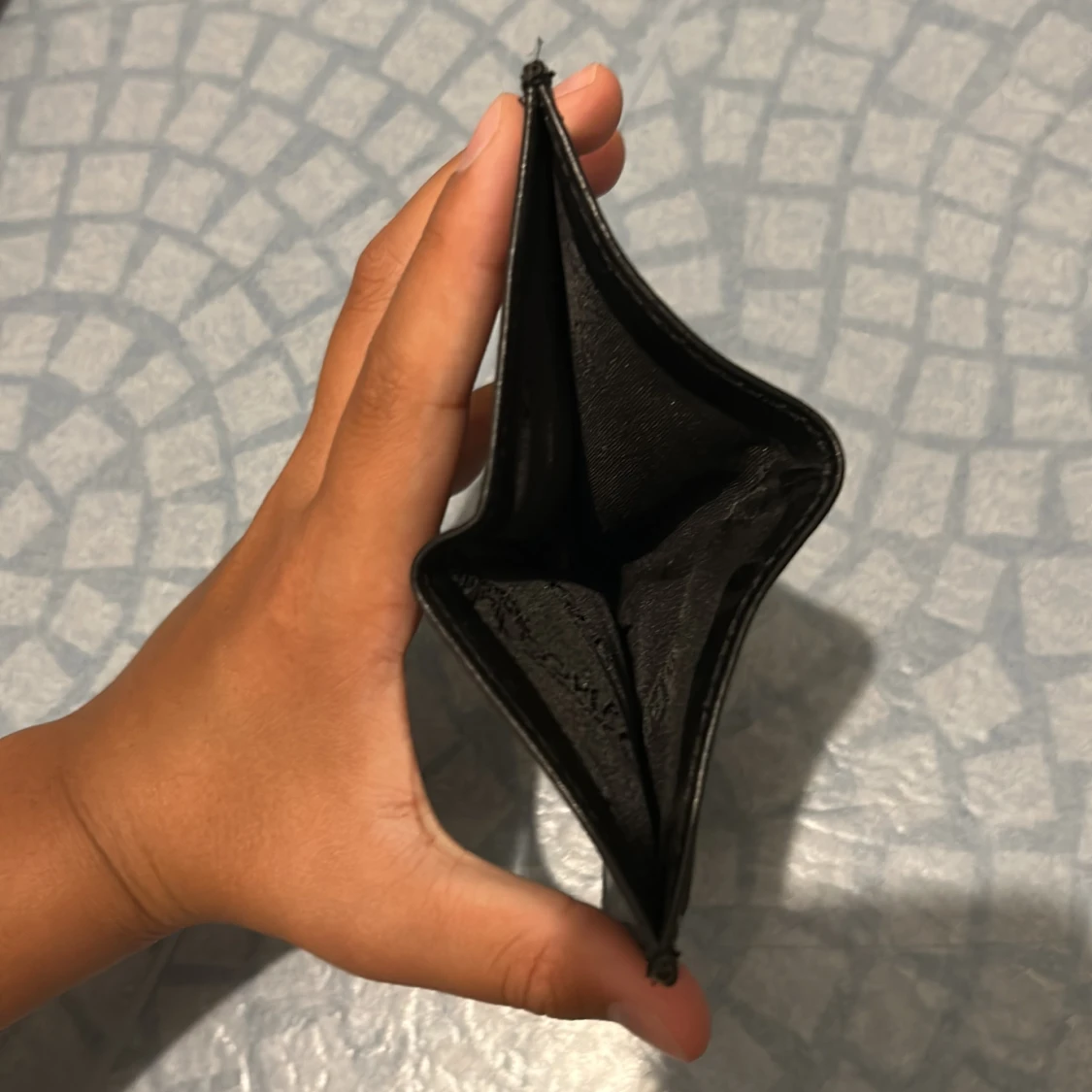 Svart plånbok från Banco Rhino - 1