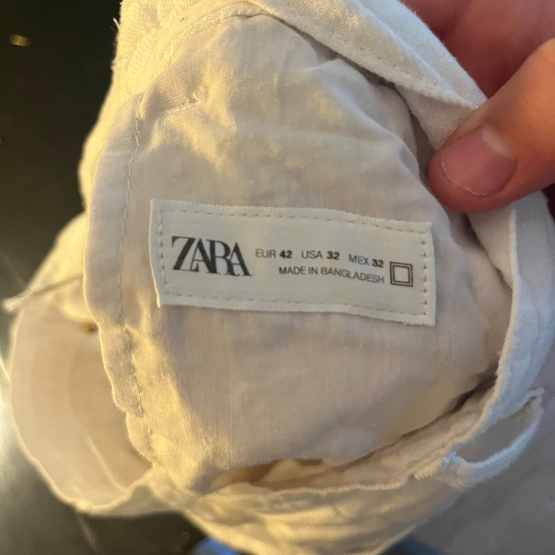 Vita Linnebyxor Zara - 2