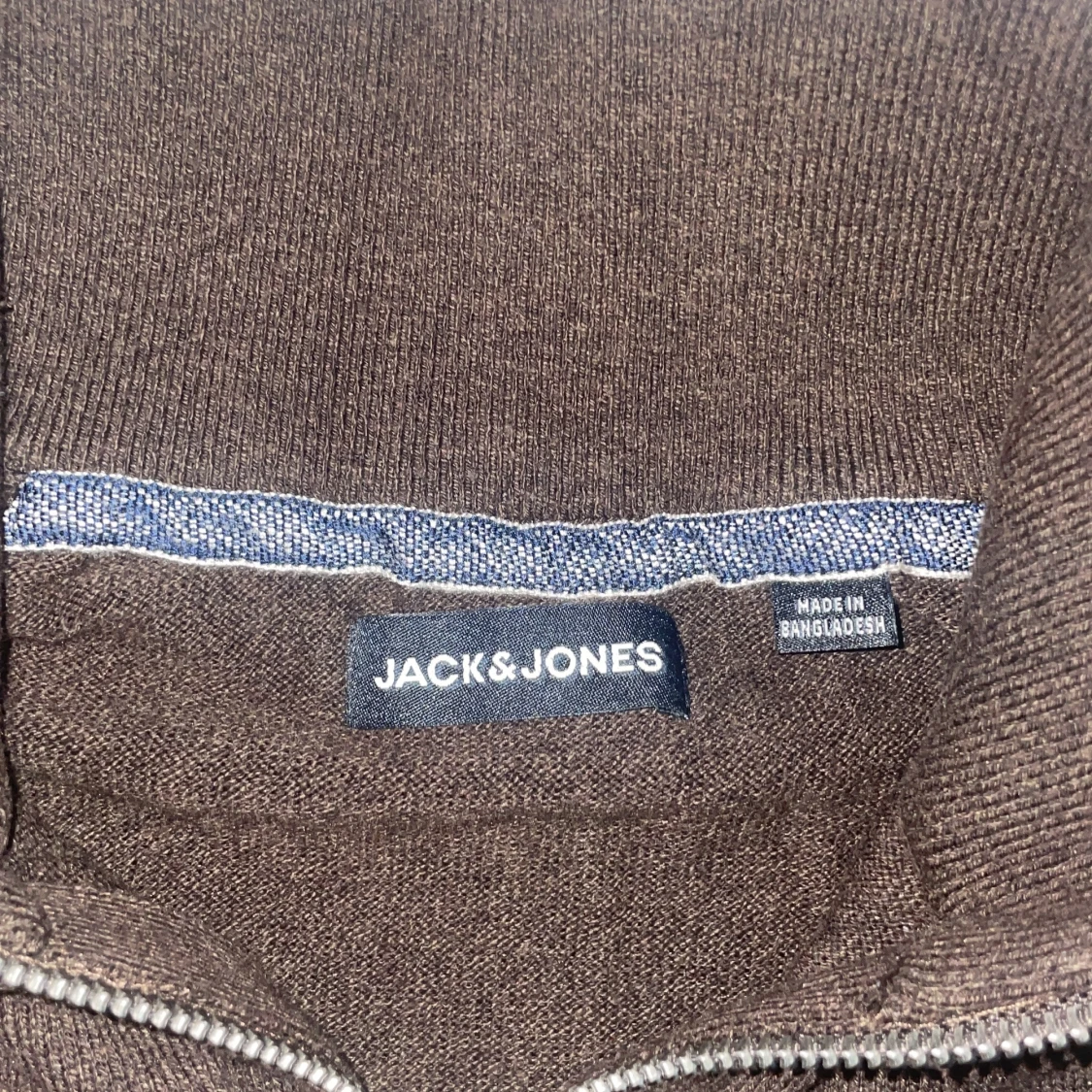 Svart half zip polotröja Jack & Jones - 1