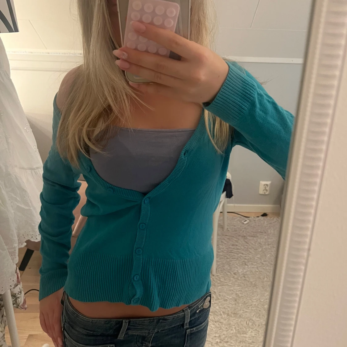 Turkos kofta med knappar - 1